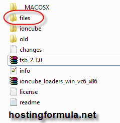 Step by step Install Fresh Store Builder on Localhost : fsb folder after extract process